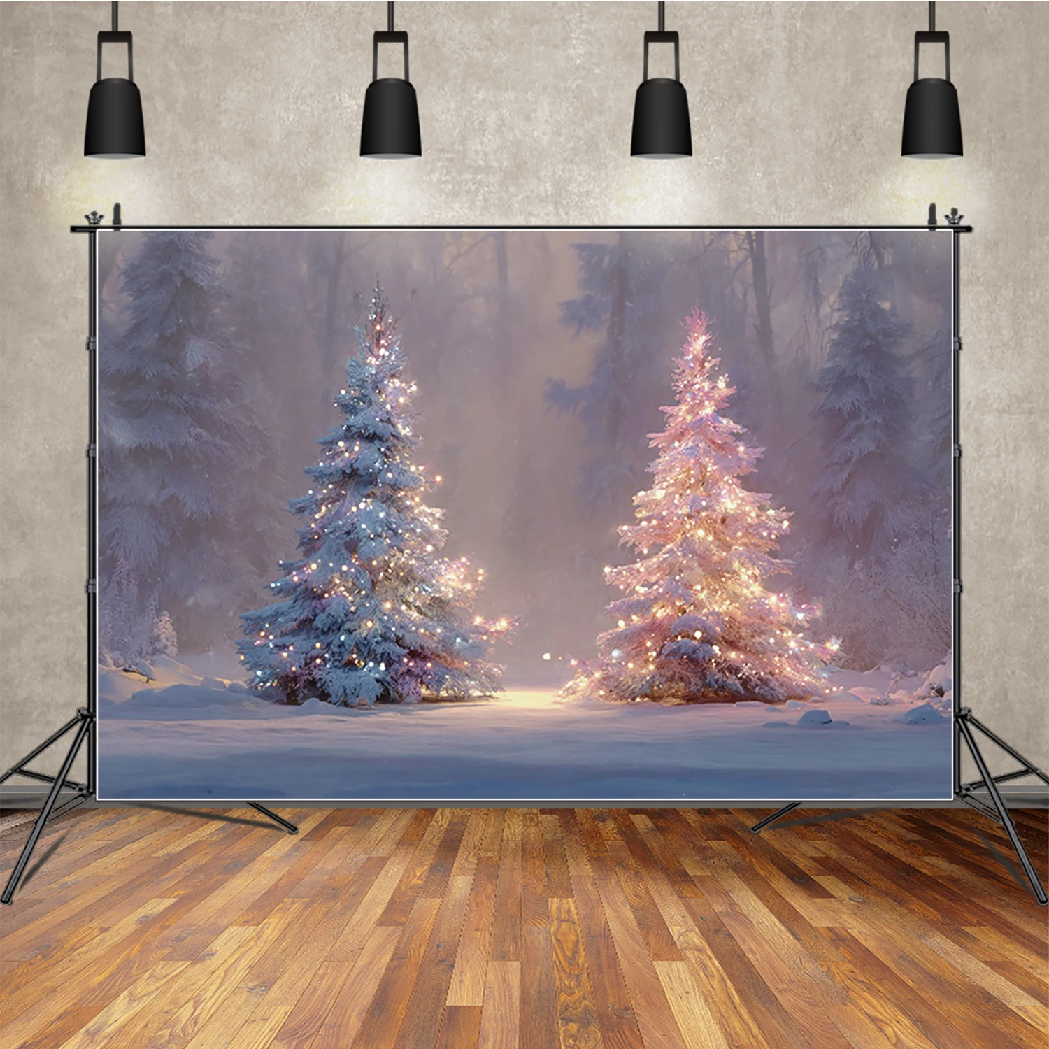 MOON.QG Christmas Trees Backgrounds For Photographs Glitter Light Forest Winter Backdrop Photo Studio Child Photozone Shooting
MOON.QG Christmas Trees Backgrounds For Photographs Glitter Light Forest Winter Backdrop Photo Studio Child Photozone Shooting