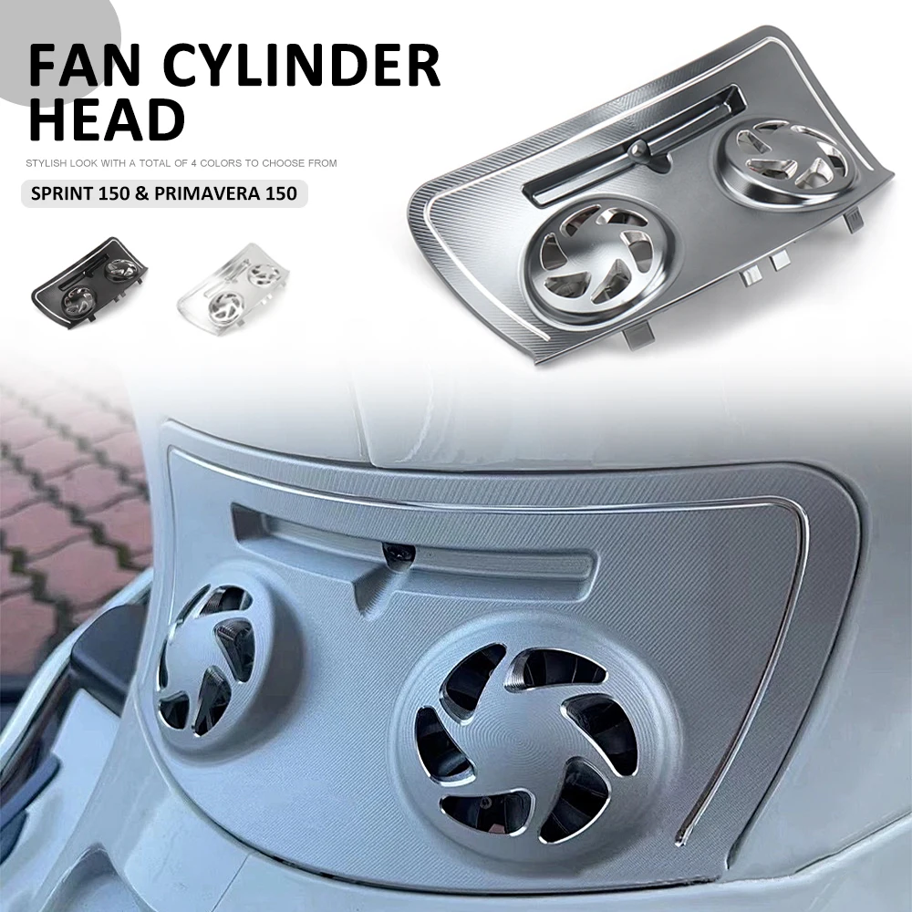 Motorcycle Scooter Cylinder Head Protector Cover Cooling Decorative Cover For Vespa Primavera PRIMAVERA 150 Sprint SPRINT 150
Motorcycle Scooter Cylinder Head Protector Cover Cooling Decorative Cover For Vespa Primavera PRIMAVERA 150 Sprint SPRINT 150
