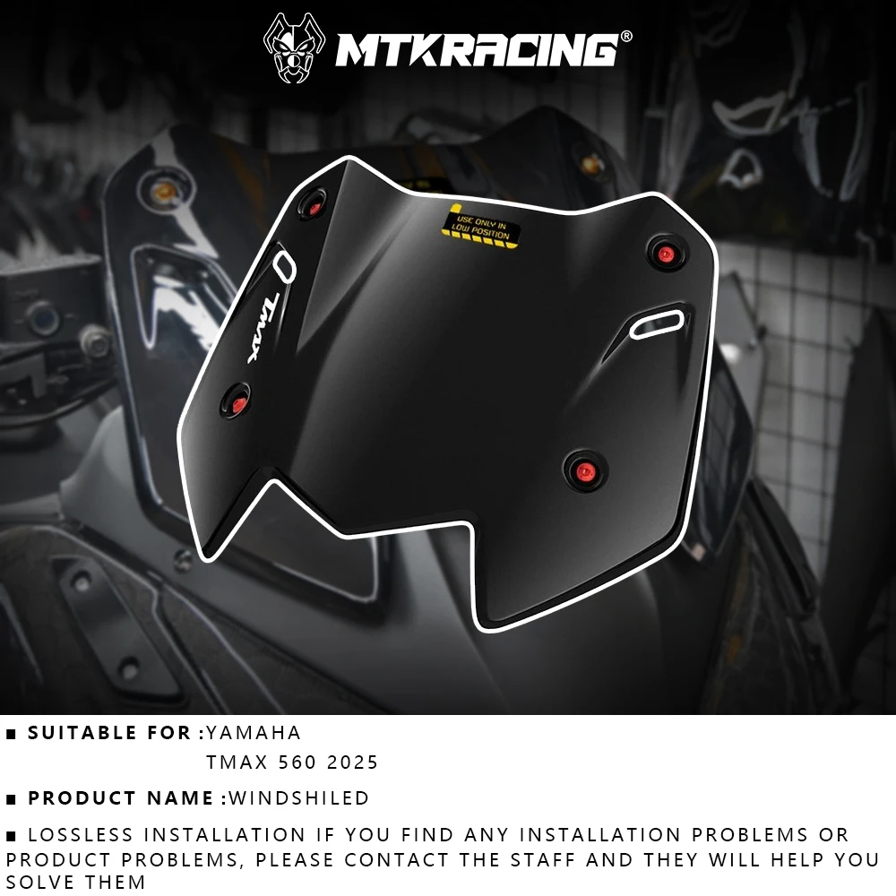 Modification Accessories for YAMAHA TMAX560 TMAX T-MAX 560 T-MAX560 2022-2025 Windshield Deflector Visor Viser :BSV-F83J0-20-00
Modification Accessories for YAMAHA TMAX560 TMAX T-MAX 560 T-MAX560 2022-2025 Windshield Deflector Visor Viser :BSV-F83J0-20-00