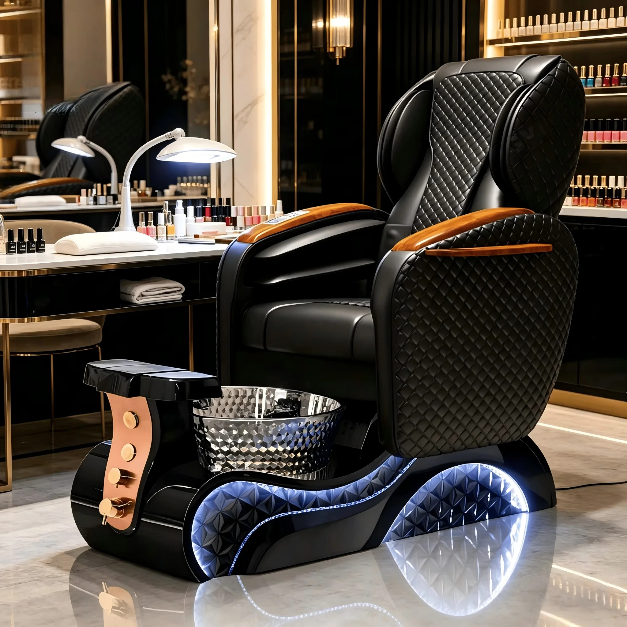 New Professional Nail Salon Body Massage Chair Pedicure Lounge Spa Chair Pedicure Chairs with Massage Luxury Modern
New Professional Nail Salon Body Massage Chair Pedicure Lounge Spa Chair Pedicure Chairs with Massage Luxury Modern