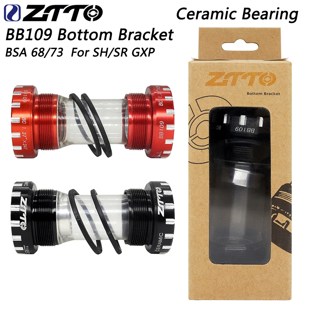 Внешний керамический подшипник ZTTO BB109 BSA 68/73 мм для горного велосипеда SHIMANO SRAM GXP
Внешний керамический подшипник ZTTO BB109 BSA 68/73 мм для горного велосипеда SHIMANO SRAM GXP