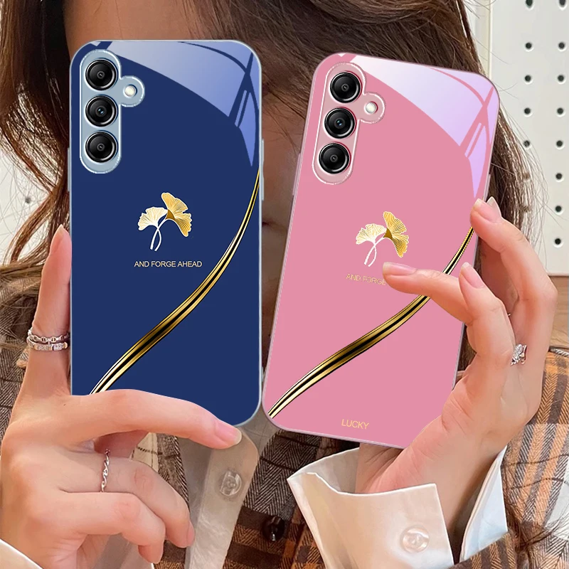 Gold foil ginkgo leaves For Samsung A 73 72 71 A70 56 55 54 A53 52 51 A50 42 A35 A34 33 32 31 26 25 24 23 22 30 glass phone case
Gold foil ginkgo leaves For Samsung A 73 72 71 A70 56 55 54 A53 52 51 A50 42 A35 A34 33 32 31 26 25 24 23 22 30 glass phone case