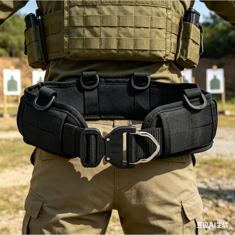 Cobra Tactical Waist Belt, MOLLE System Adjustable Waist Rig, Outdoor Training & Cycling Tactical Waist Gear
Cobra Tactical Waist Belt, MOLLE System Adjustable Waist Rig, Outdoor Training & Cycling Tactical Waist Gear