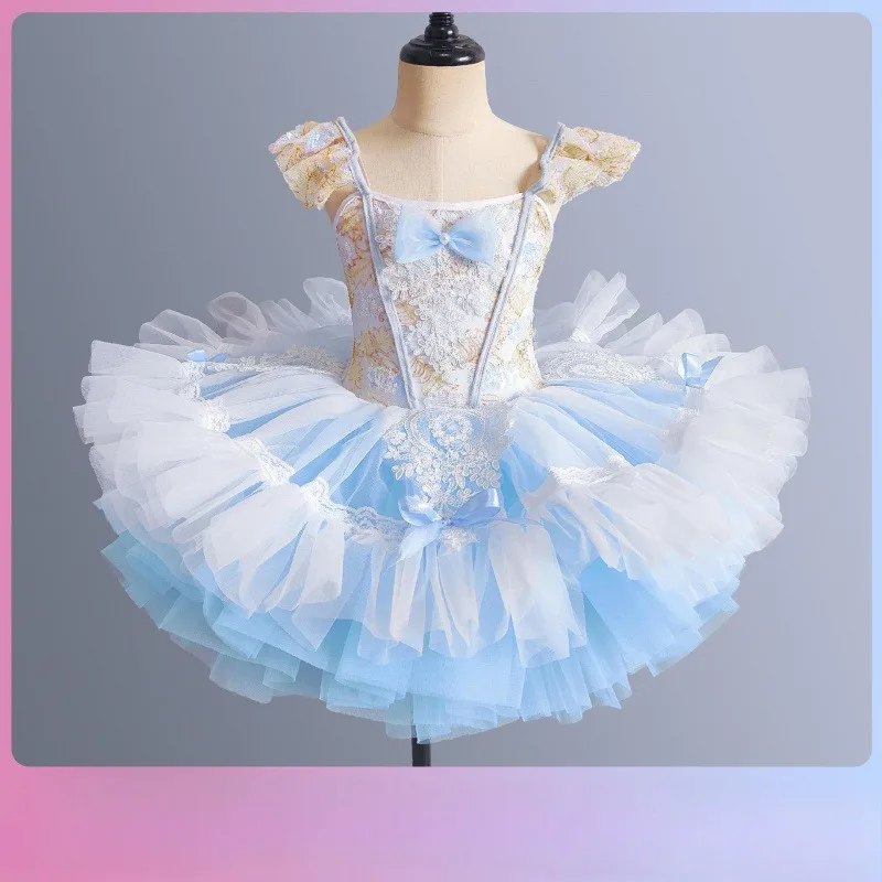 Girls Professional Ballet Tutu Dress Women Princess Cosplay Costume Stage Dance Clothes Colorful Flowers Outfit Uniform
Girls Professional Ballet Tutu Dress Women Princess Cosplay Costume Stage Dance Clothes Colorful Flowers Outfit Uniform