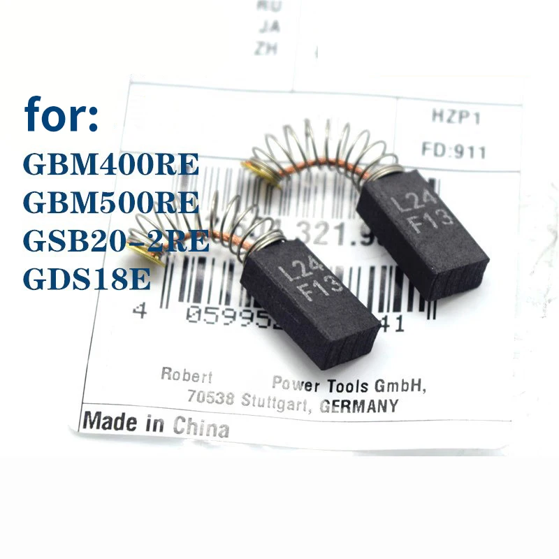 Carbon Brush L24F13 for Bosch Accessories GBM400RE/GBM500RE/GDS18E/GSB20-2 Hand Drill 2604321905
Carbon Brush L24F13 for Bosch Accessories GBM400RE/GBM500RE/GDS18E/GSB20-2 Hand Drill 2604321905