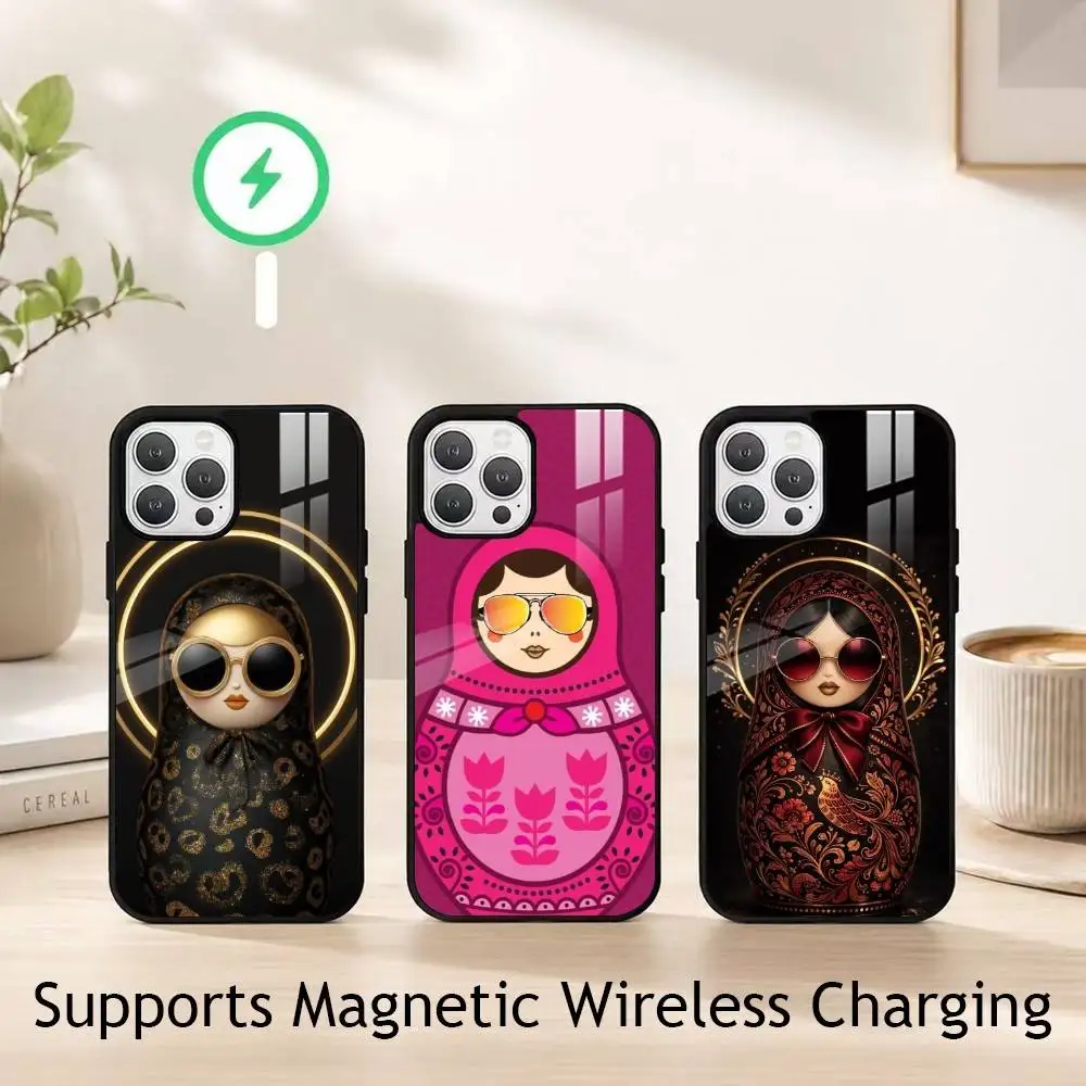 Russian nesting dolls Phone Case For iPhone17,16,15,14,13,12,11 Plus,Pro Supports Magnetic Wireless Charging
Russian nesting dolls Phone Case For iPhone17,16,15,14,13,12,11 Plus,Pro Supports Magnetic Wireless Charging