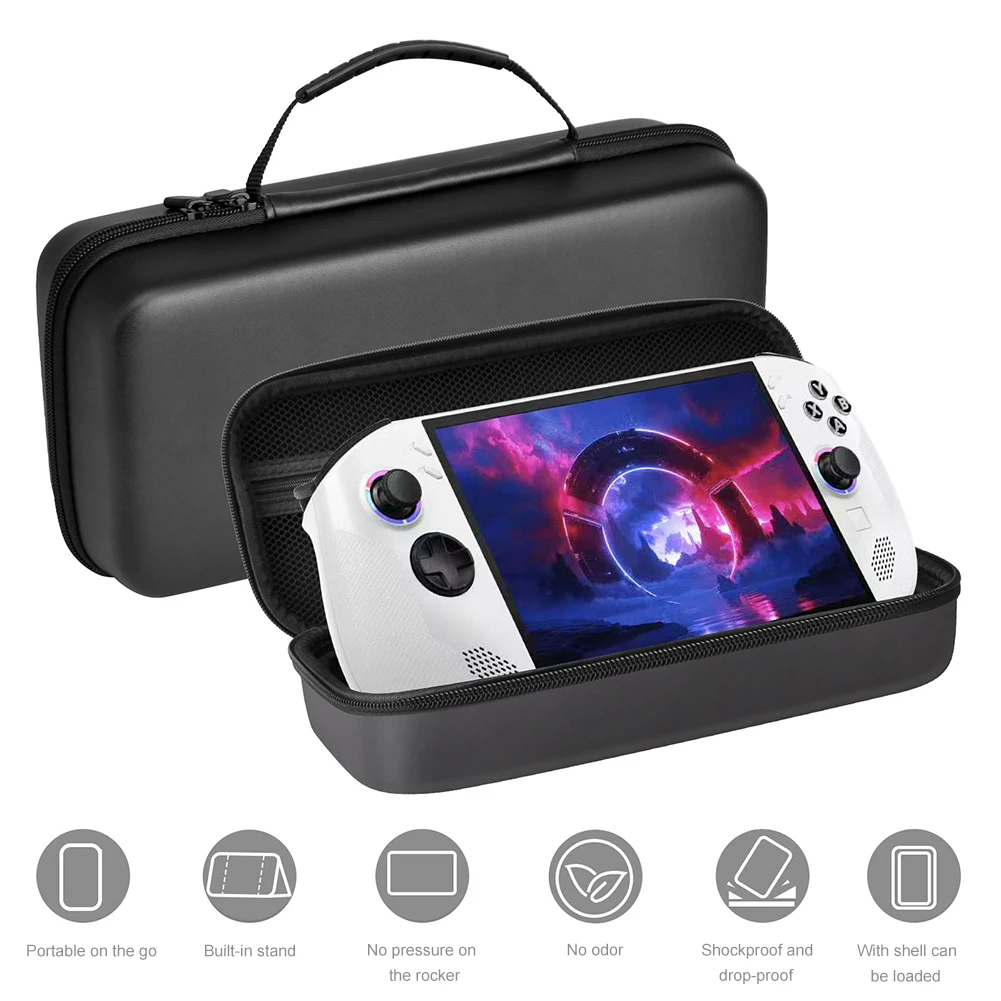 Hard Shell Case for Lenovo Legion Go S Handheld Game Console Shockproof Travel Storage Case with Mesh Pocket Travel Carrying Bag
Hard Shell Case for Lenovo Legion Go S Handheld Game Console Shockproof Travel Storage Case with Mesh Pocket Travel Carrying Bag
