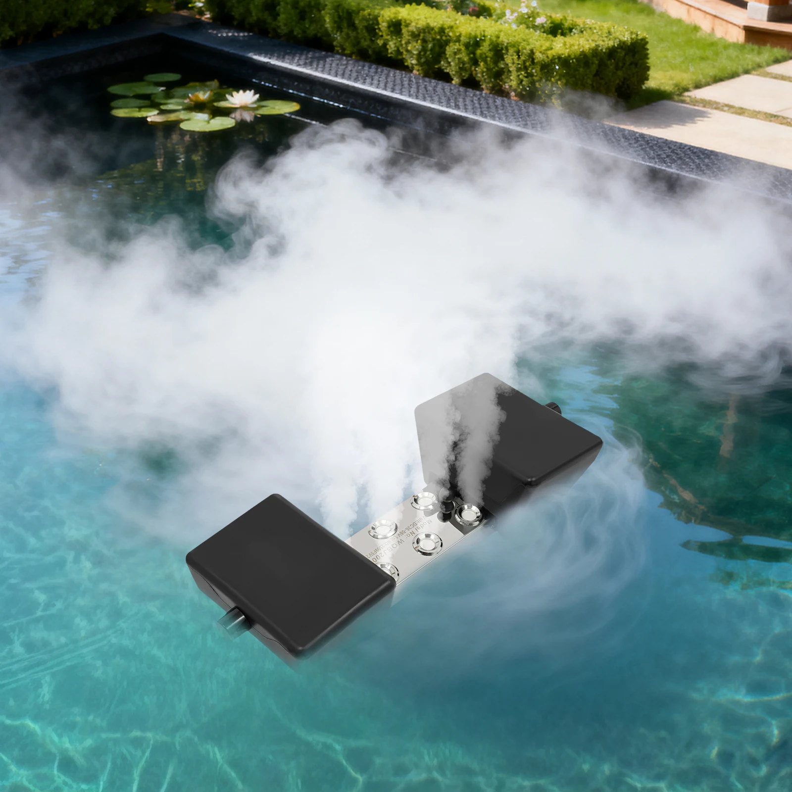 Ультразвуковой туманообразователь с 6 головками, водонепроницаемым адаптером питания и 2 поплавками, большой выход тумана для увлажнителя рождественского декора
Ультразвуковой туманообразователь с 6 головками, водонепроницаемым адаптером питания и 2 поплавками, большой выход тумана для увлажнителя рождественского декора 