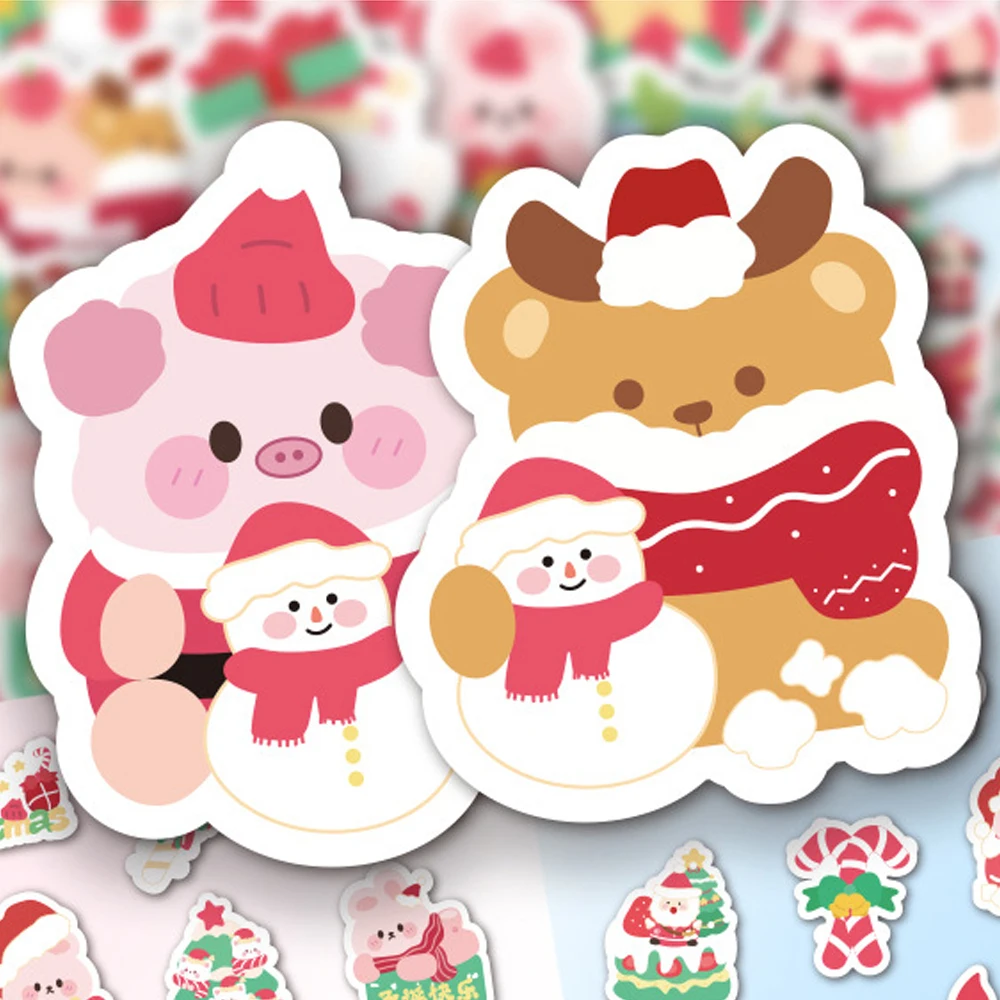 10/30/50/100pcs Cute Christmas Animals Stickers for Kids Kawaii Cartoon Sticker Toy Luggage Laptop Bike Phone Decals Decoration
10/30/50/100pcs Cute Christmas Animals Stickers for Kids Kawaii Cartoon Sticker Toy Luggage Laptop Bike Phone Decals Decoration