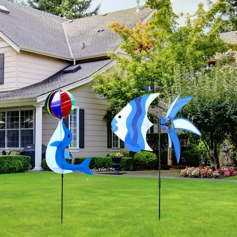 Garden Stakes For Outside 2X Dolphin Shape Wind Spinner For Garden Easy To Install Pinwheels Stakes For Lawn Wedding Terrace
Garden Stakes For Outside 2X Dolphin Shape Wind Spinner For Garden Easy To Install Pinwheels Stakes For Lawn Wedding Terrace