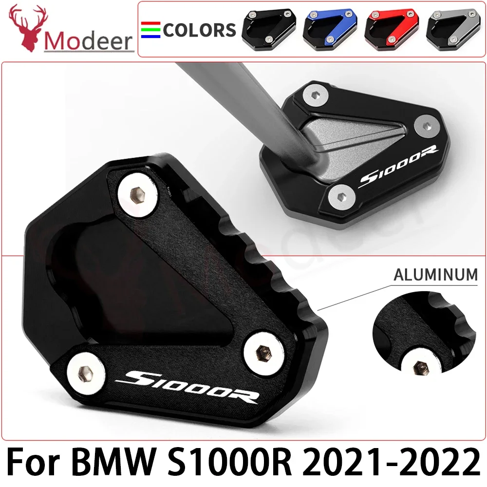 2023 S 1000 R LOGO CNC Aluminum Side Stand extension Enlarge Plate Pad For BMW S1000R S 1000R S1000R 2021 2022
2023 S 1000 R LOGO CNC Aluminum Side Stand extension Enlarge Plate Pad For BMW S1000R S 1000R S1000R 2021 2022