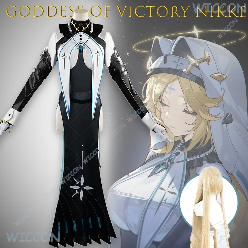 Rapunzel Holy Grace Cosplay Costume Goddess of Victory NIKKE Shift Up Game Anime Outfit Full Fashion Outfit Halloween
Rapunzel Holy Grace Cosplay Costume Goddess of Victory NIKKE Shift Up Game Anime Outfit Full Fashion Outfit Halloween