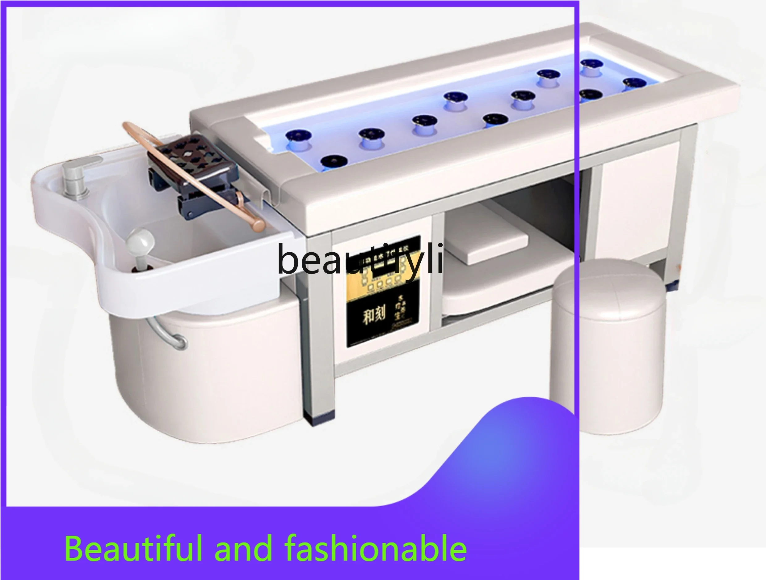 zGl Intelligent Water Circulation Head Therapy Bed Moxibustion Bed Smoke-Free Beauty Salon Shampoo Chair Massage
zGl Intelligent Water Circulation Head Therapy Bed Moxibustion Bed Smoke-Free Beauty Salon Shampoo Chair Massage