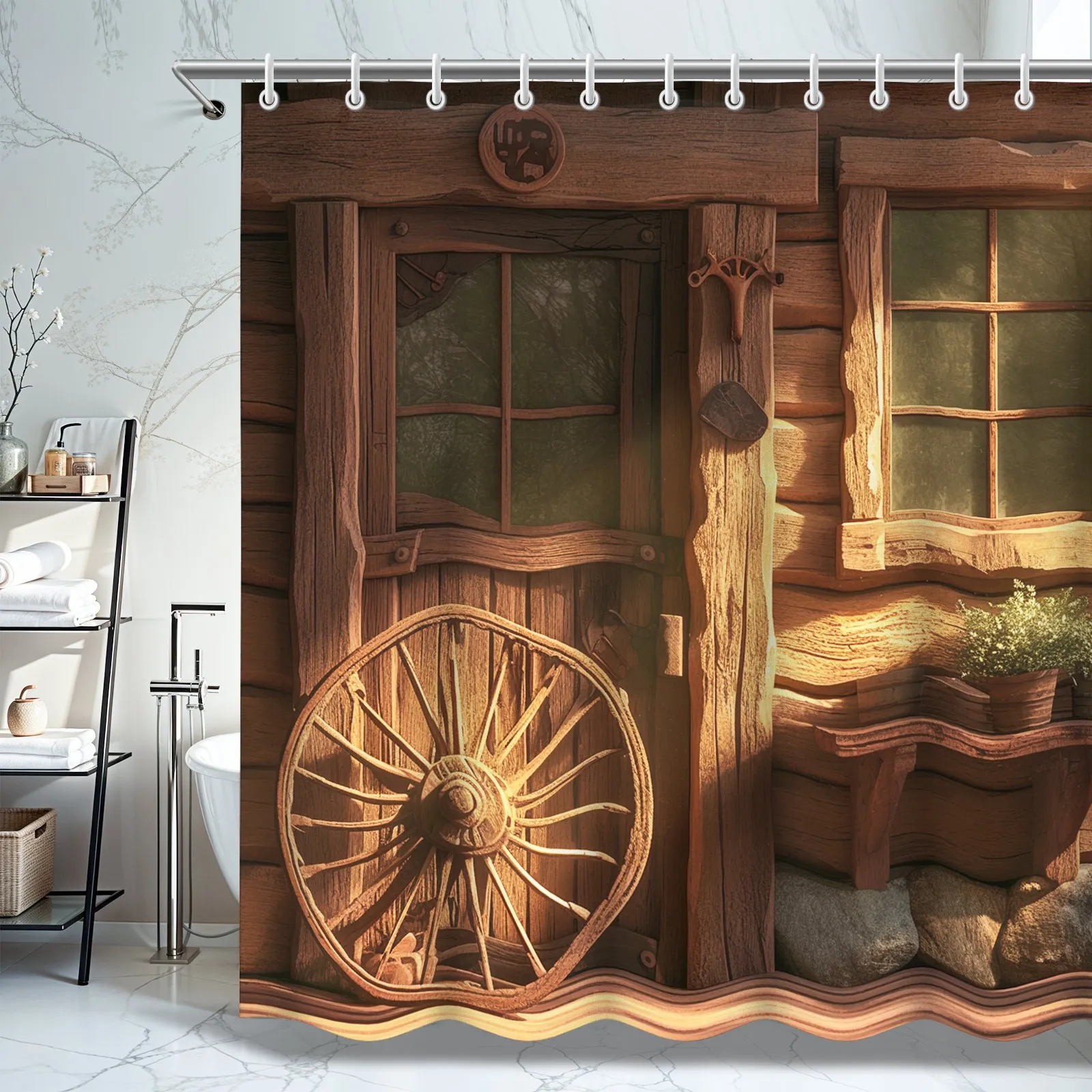 Занавеска для душа с деревянным узором в деревенском стиле — художественный дизайн, полиэстер, идеально подходит для ванной комнаты/дома, идеальный подарок на новоселье
Занавеска для душа с деревянным узором в деревенском стиле — художественный дизайн, полиэстер, идеально подходит для ванной комнаты/дома, идеальный подарок на новоселье