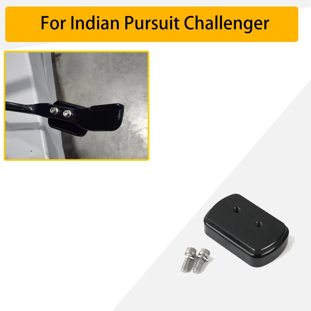 New Indian Pursuit Challenger Kickstand Block Black New Replacement Motorcycle Accessories Parts Fit For Indian Models 2020-2026
New Indian Pursuit Challenger Kickstand Block Black New Replacement Motorcycle Accessories Parts Fit For Indian Models 2020-2026
