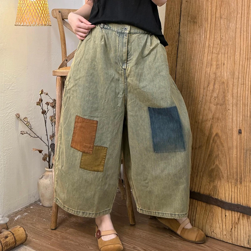 High Waist Wide Leg Jeans Women New Arrival 2025 Summer Vintage Style Loose Comfortable Female Ankle-length Denim Pants T668
High Waist Wide Leg Jeans Women New Arrival 2025 Summer Vintage Style Loose Comfortable Female Ankle-length Denim Pants T668
