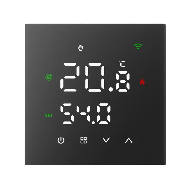 ABKN-Tuya Wi-Fi умный термостат умный водяной пол, регулятор температуры, переключатель для Google Home Alexa Alice
ABKN-Tuya Wi-Fi умный термостат умный водяной пол, регулятор температуры, переключатель для Google Home Alexa Alice