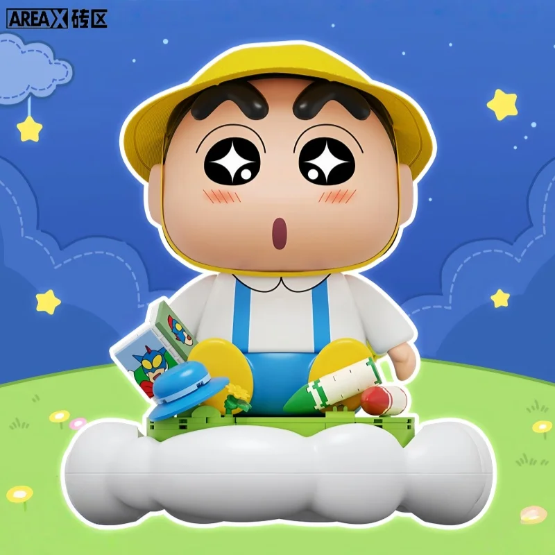 AREAX Building Block Crayon Shin-chan Star Friends Travel with Cloud Lamp Children's Assembled Toy Model Ornament Holiday Gift
AREAX Building Block Crayon Shin-chan Star Friends Travel with Cloud Lamp Children's Assembled Toy Model Ornament Holiday Gift