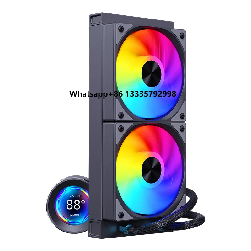 SNOWMAN 240 мм RGB светодиодный медный радиатор процессора, высокопроизводительное воздушное и водяное охлаждение со сверхтихим вентилятором, 4-контактный радиатор для ПК
SNOWMAN 240 мм RGB светодиодный медный радиатор процессора, высокопроизводительное воздушное и водяное охлаждение со сверхтихим вентилятором, 4-контактный радиатор для ПК
