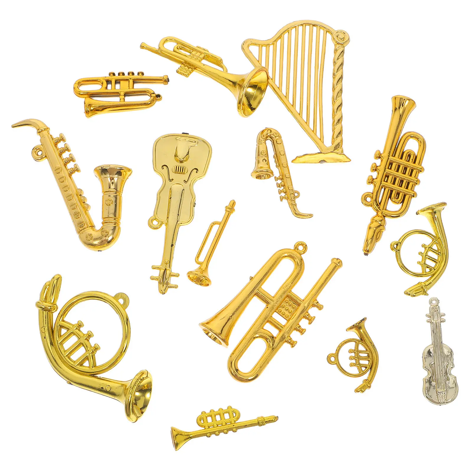 14pcs Xmas Miniature Diy Mini Musical Instrument Christmas Tree Decorations Small Instruments Kit Holiday Party Favors Tiny
14pcs Xmas Miniature Diy Mini Musical Instrument Christmas Tree Decorations Small Instruments Kit Holiday Party Favors Tiny