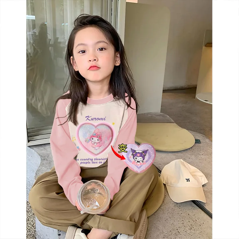 Sweet My Melody Anime Kawaii MINISO Ins Fashion Long Sleeve Shirt Cute Cartoon Kuromi Base Hoodie Clothes Gifts for Kids
Sweet My Melody Anime Kawaii MINISO Ins Fashion Long Sleeve Shirt Cute Cartoon Kuromi Base Hoodie Clothes Gifts for Kids
