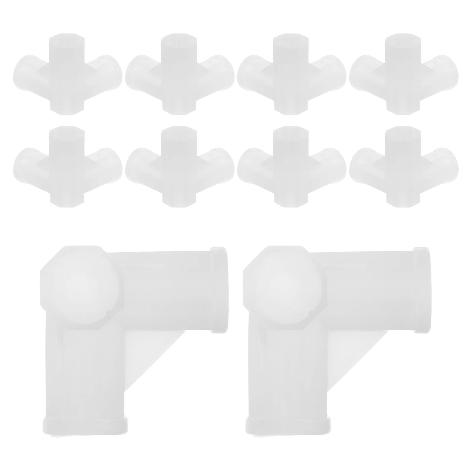 10pcs Closet Rod Tee Joint Heavy Duty Plastic 3-Way Connector For Wardrobe Shoe Rack Dryer Closet Organizer Hardware Storage
10pcs Closet Rod Tee Joint Heavy Duty Plastic 3-Way Connector For Wardrobe Shoe Rack Dryer Closet Organizer Hardware Storage