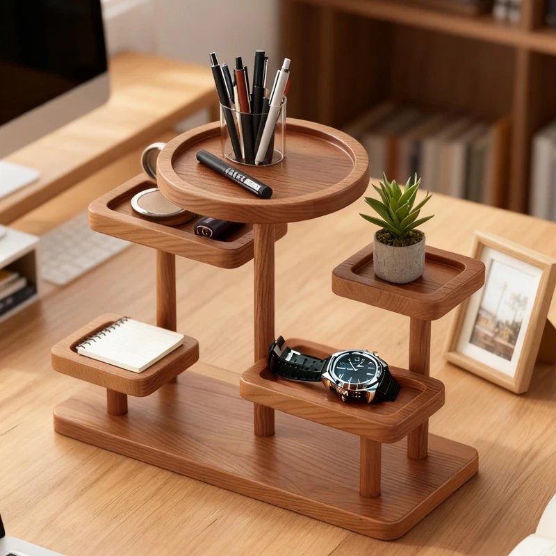 Modern Wooden Key Holder Rack-Elegant Desktop Organizer with Multiple Compartments Perfect for Home,Bedroom Office,or Key Hanger
Modern Wooden Key Holder Rack-Elegant Desktop Organizer with Multiple Compartments Perfect for Home,Bedroom Office,or Key Hanger