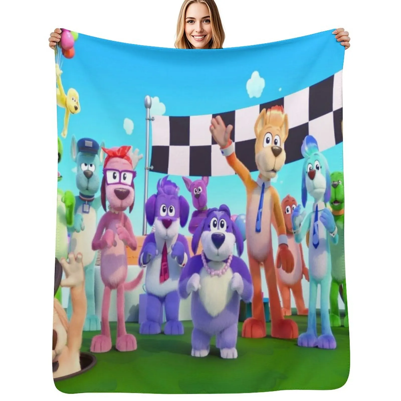 Go, Dog. Go! (tv series) go dog go cartoon animated go dog costume for kids Throw Blanket Cozy Warm Blanket for Bed Room Decor
Go, Dog. Go! (tv series) go dog go cartoon animated go dog costume for kids Throw Blanket Cozy Warm Blanket for Bed Room Decor