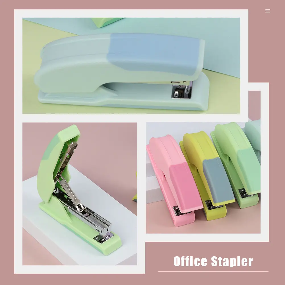 1Pcs Compact Plastic Stapler Smooth Operation Portable Desktop Stapler for Office Supplies School Stationery Book Binding Tool
1Pcs Compact Plastic Stapler Smooth Operation Portable Desktop Stapler for Office Supplies School Stationery Book Binding Tool