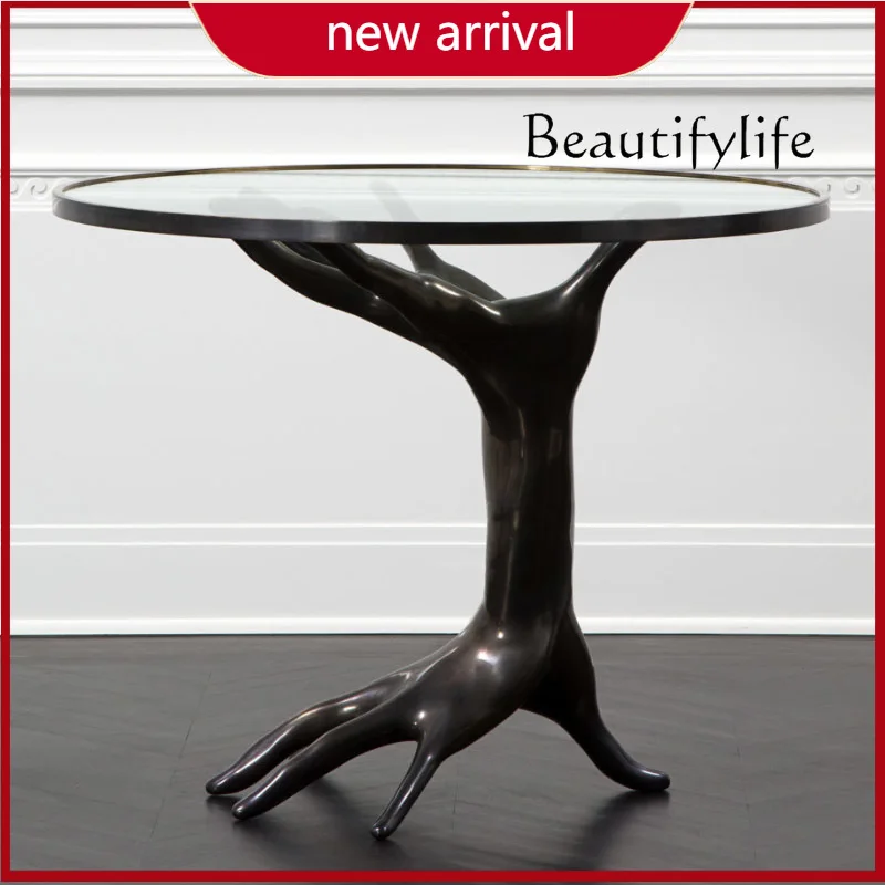 c Creative art sculpture palm coffee table living room special-shaped minimalist glass tempered home sofa edge table
c Creative art sculpture palm coffee table living room special-shaped minimalist glass tempered home sofa edge table