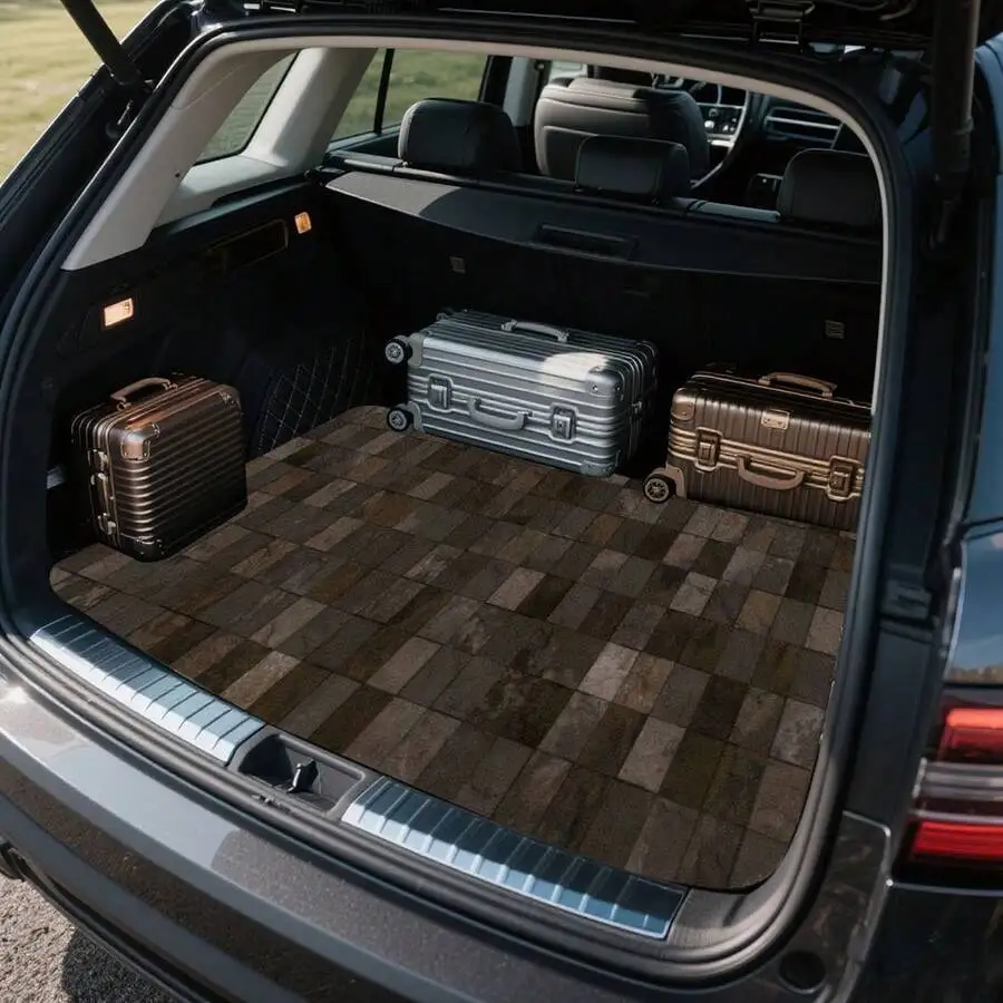 Universal Car Trunk Mat With Printed Pattern, Waterproof And Durable Cargo Liner For Travel And Daily Use
Universal Car Trunk Mat With Printed Pattern, Waterproof And Durable Cargo Liner For Travel And Daily Use