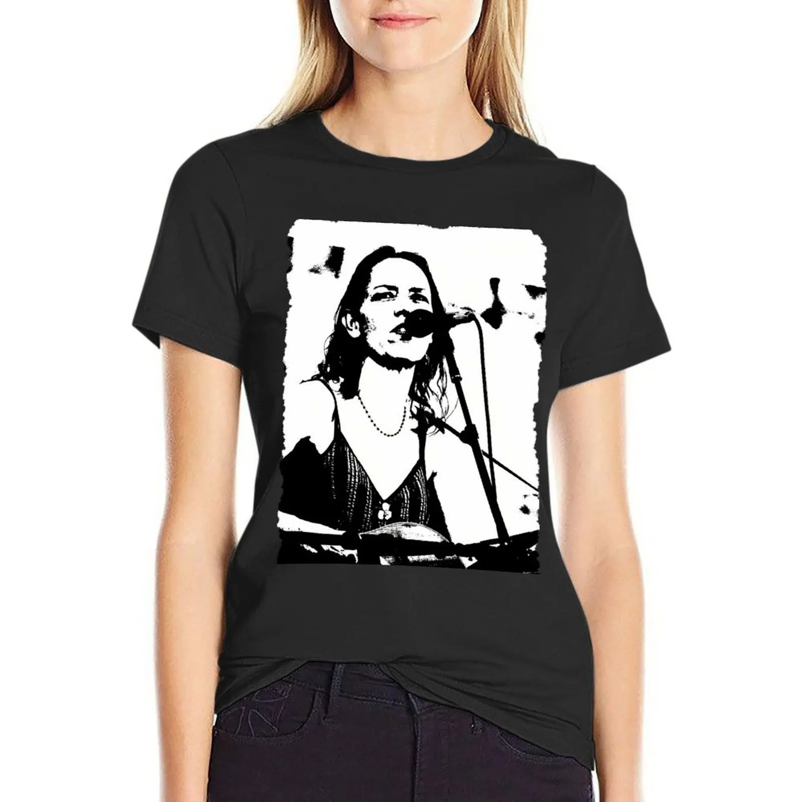 Gillian Welch T-Shirt plus sizes Female clothing female graphics workout shirts for Women loose fit
Gillian Welch T-Shirt plus sizes Female clothing female graphics workout shirts for Women loose fit