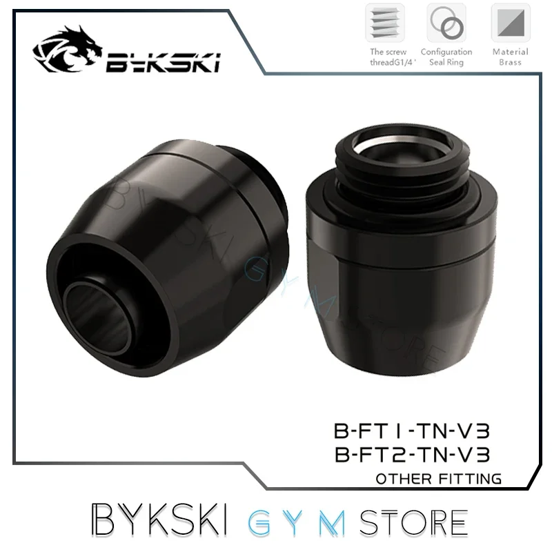 Bykski Hose Fitting Hand Compression PC Water Cooling Tightening 6X10mm Water Pipe B-FT1-TN-V3
Bykski Hose Fitting Hand Compression PC Water Cooling Tightening 6X10mm Water Pipe B-FT1-TN-V3