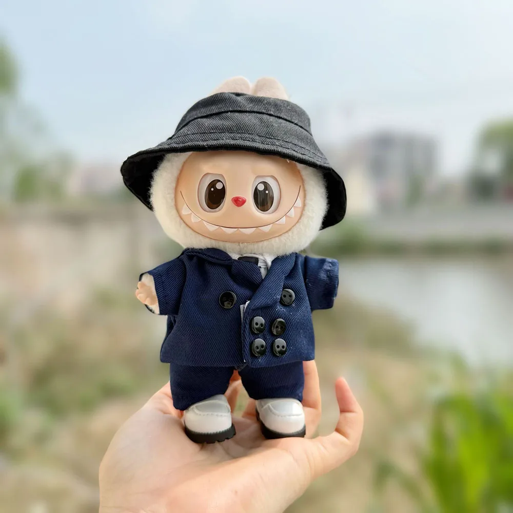 17cm Labubu Doll New Style Suit Fashionable Changeable Clothes Cute Zhilong Accessory Set for Collectible Dolls(No Dolls)
17cm Labubu Doll New Style Suit Fashionable Changeable Clothes Cute Zhilong Accessory Set for Collectible Dolls(No Dolls)