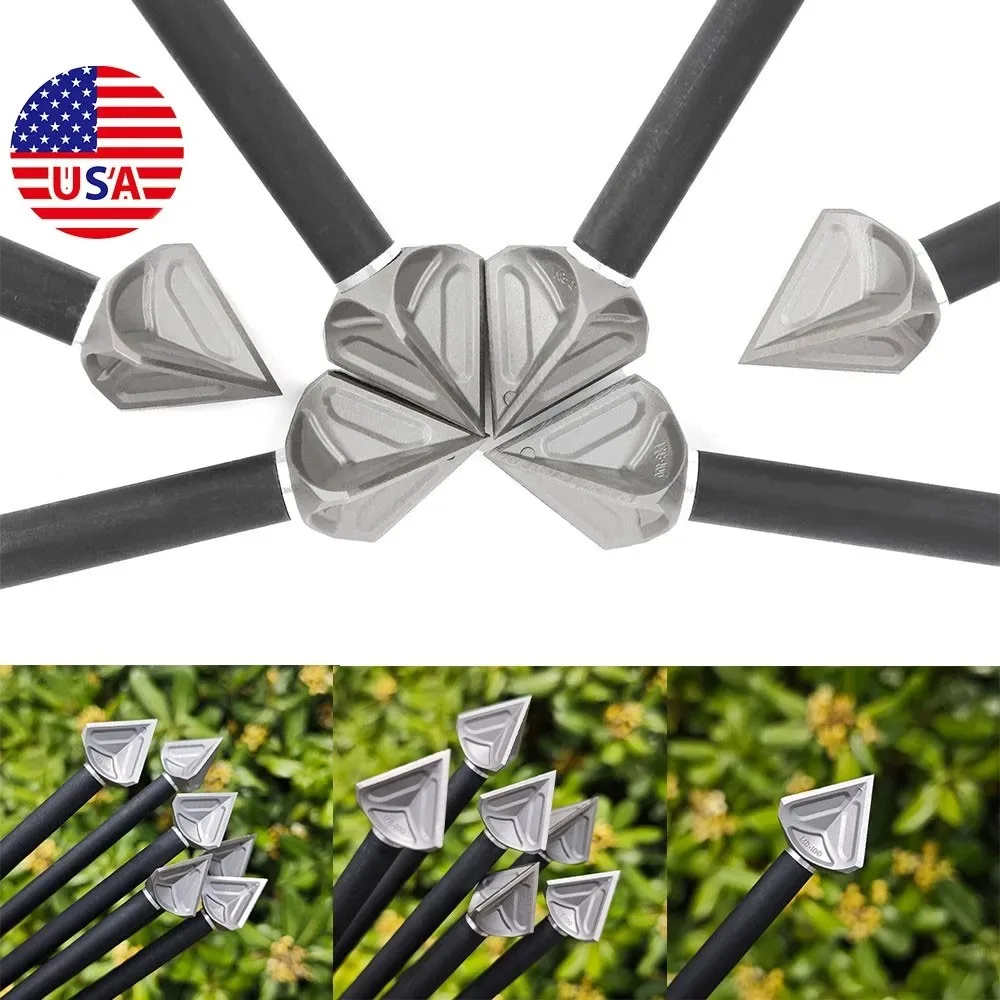 100grain Arrowhead Broadhead 6pcs Screw in Point Tips for Outdoor Bow Arrow Hunting Shooting Target Archery Accessories
100grain Arrowhead Broadhead 6pcs Screw in Point Tips for Outdoor Bow Arrow Hunting Shooting Target Archery Accessories