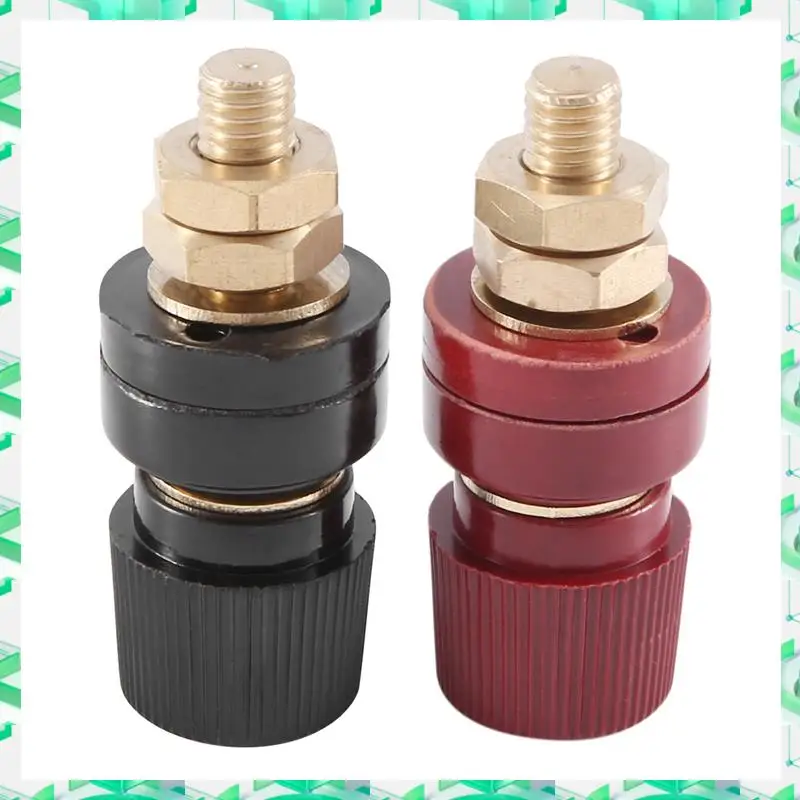 FIZP 2Pcs Terminal Binding Post, 555 Type Brass Pillar Terminal Block M8 Thread Diameter Binding Post 220V-380V 200A
FIZP 2Pcs Terminal Binding Post, 555 Type Brass Pillar Terminal Block M8 Thread Diameter Binding Post 220V-380V 200A