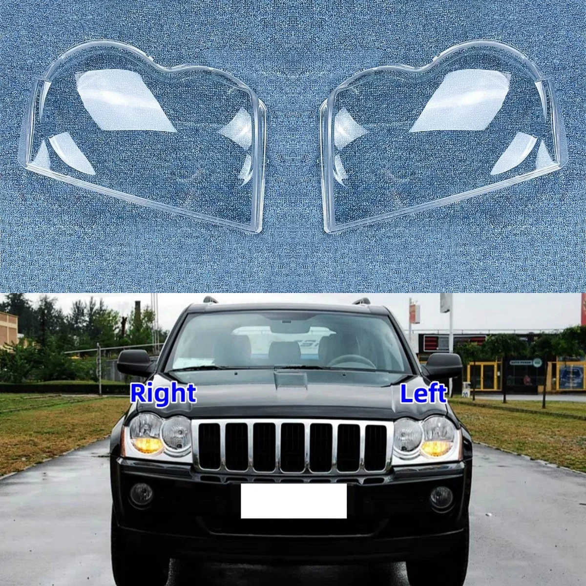 For Jeep Grand Cherokee 2007 2008 2009 2010 Front Headlamp Lens Cover Car Headlight Lampshade Replace Original Glass Lamp Shell
For Jeep Grand Cherokee 2007 2008 2009 2010 Front Headlamp Lens Cover Car Headlight Lampshade Replace Original Glass Lamp Shell