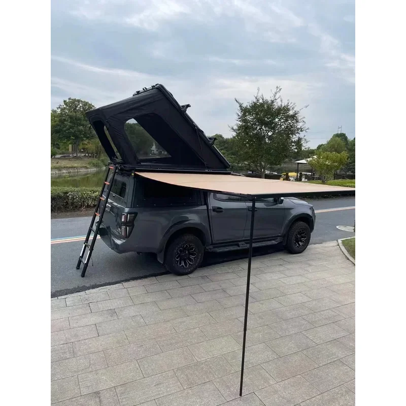 High Quality Foldable Automatic Hardshell Car Tent Aluminum Triangle Clamshell Waterproof Portable for Camping
High Quality Foldable Automatic Hardshell Car Tent Aluminum Triangle Clamshell Waterproof Portable for Camping