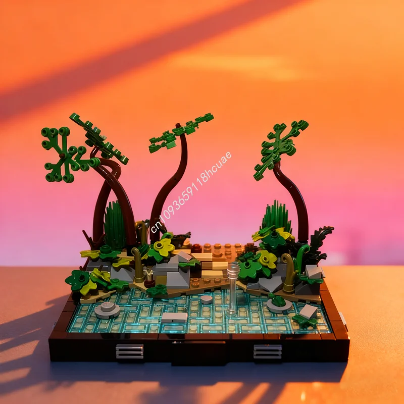 384pcs MOC Grogu Training Diorama Star Battle Model Building Blocks Architecture Assemble Christmas Gift DIY Toys Education Kids
384pcs MOC Grogu Training Diorama Star Battle Model Building Blocks Architecture Assemble Christmas Gift DIY Toys Education Kids