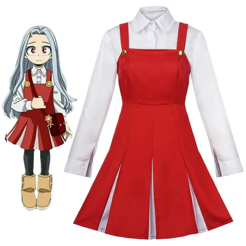 Anime My Hero Academia Eri Cosplay Costumes Girls Dress Pantyhose Shirt Headwear Halloween Costume Culture Festival Set
Anime My Hero Academia Eri Cosplay Costumes Girls Dress Pantyhose Shirt Headwear Halloween Costume Culture Festival Set
