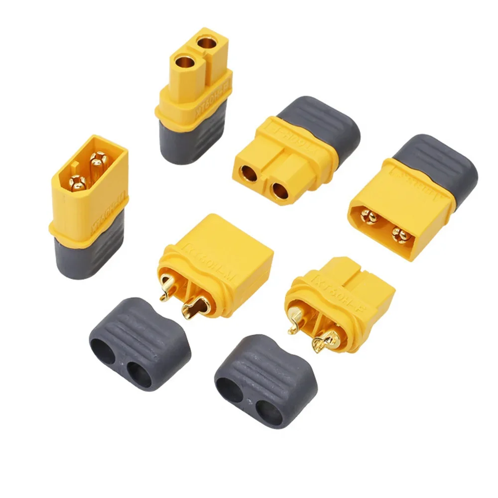 5/10 Pairs XT60H connector plug with Sheath Housing Female / male XT60 plug for RC Lipo Battery cars fpv drones Airplane car
5/10 Pairs XT60H connector plug with Sheath Housing Female / male XT60 plug for RC Lipo Battery cars fpv drones Airplane car