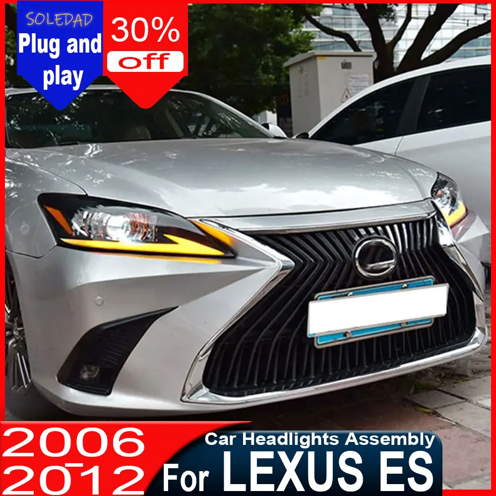 Car Headlights For LEXUS ES ES350 ES240 2006-2012 Upgrade Head Lamp Dynamic Signal Front light Assembly Plug and play
Car Headlights For LEXUS ES ES350 ES240 2006-2012 Upgrade Head Lamp Dynamic Signal Front light Assembly Plug and play