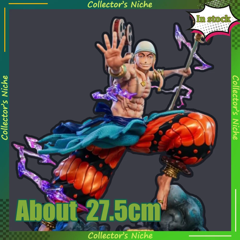 In Stock 28cm Enel Ainilu Thunder God Action Figure One Piece Figurine JT Statue Kits PVC Figurine Model Collection Toy Gift
In Stock 28cm Enel Ainilu Thunder God Action Figure One Piece Figurine JT Statue Kits PVC Figurine Model Collection Toy Gift