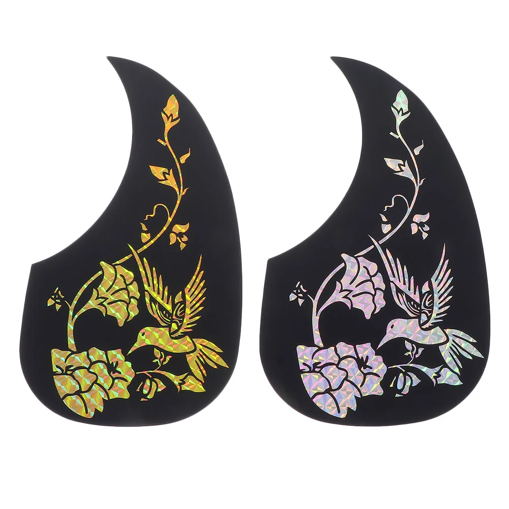 2 Pcs Guitar Pickguard Impact Protection Plate Scratch Plastic Decal Nail Stickers
2 Pcs Guitar Pickguard Impact Protection Plate Scratch Plastic Decal Nail Stickers