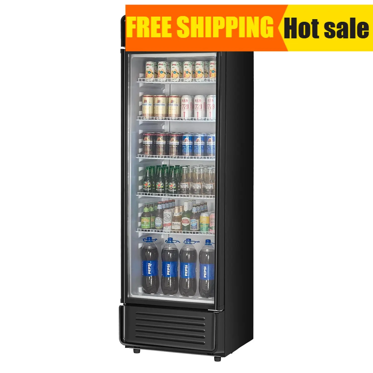 Commercial Merchandiser Refrigerator 12 2 CU FT Glass Door Display Refrigerator Beverage Cooler Merchandiser with Adjustable
Commercial Merchandiser Refrigerator 12 2 CU FT Glass Door Display Refrigerator Beverage Cooler Merchandiser with Adjustable
