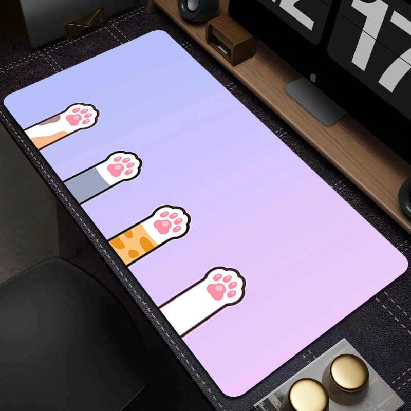 Gaming Mouse Pad Cute Cat Rubber Game Mousepad Kawaii Non-Slip Table Mat Cartoon Locking Edge Mouse Mat Large Office Carpet XXL
Gaming Mouse Pad Cute Cat Rubber Game Mousepad Kawaii Non-Slip Table Mat Cartoon Locking Edge Mouse Mat Large Office Carpet XXL