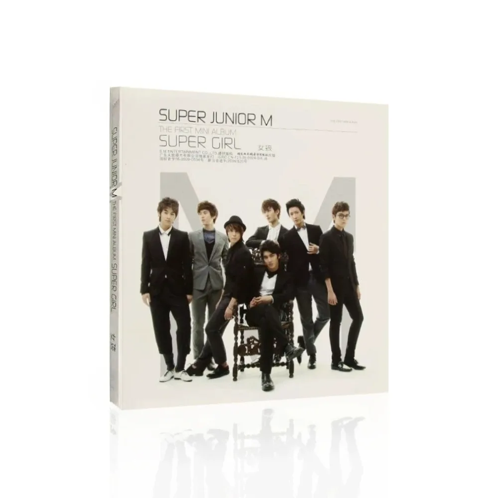 Мини-альбом Super Junior-M Super Girl 1st Mandarin CD — C-Pop K-Pop Dance Pop Fusion
Мини-альбом Super Junior-M Super Girl 1st Mandarin CD — C-Pop K-Pop Dance Pop Fusion