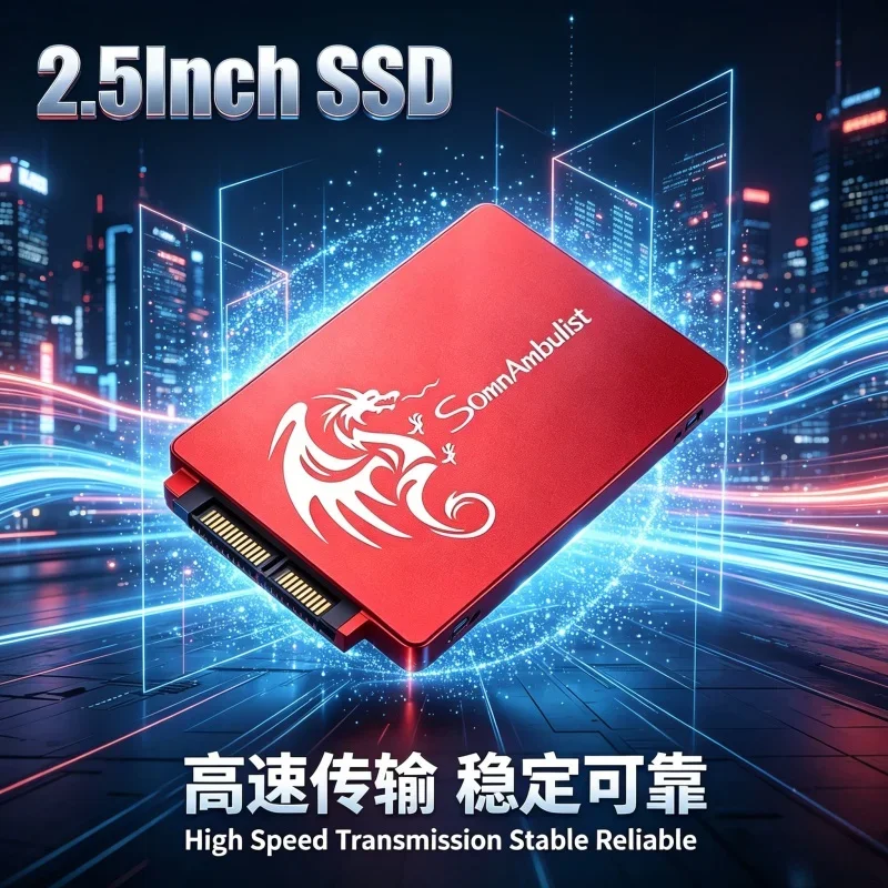 Sata3 Solid State Drive SomnAmbulist 2.5inch SSD 64GB 128GB 256GB 512GB 120GB 240GB 480GB 1TB 2TB for Laptop Desktop PC
Sata3 Solid State Drive SomnAmbulist 2.5inch SSD 64GB 128GB 256GB 512GB 120GB 240GB 480GB 1TB 2TB for Laptop Desktop PC