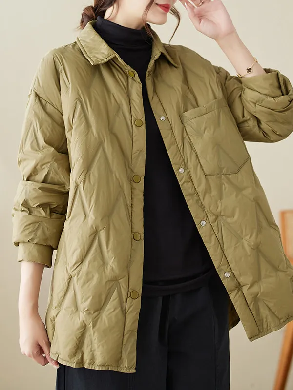 2026 Autumn and Winter New Women's Down Cotton Jacket Casual Shirt Jacket
2026 Autumn and Winter New Women's Down Cotton Jacket Casual Shirt Jacket
