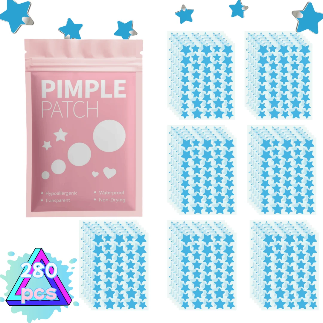 280 шт. многоцветных патчей от прыщей со звездами, патчей от прыщей на лице, консилеров от прыщей и патчей от прыщей, ультратонких
280 шт. многоцветных патчей от прыщей со звездами, патчей от прыщей на лице, консилеров от прыщей и патчей от прыщей, ультратонких